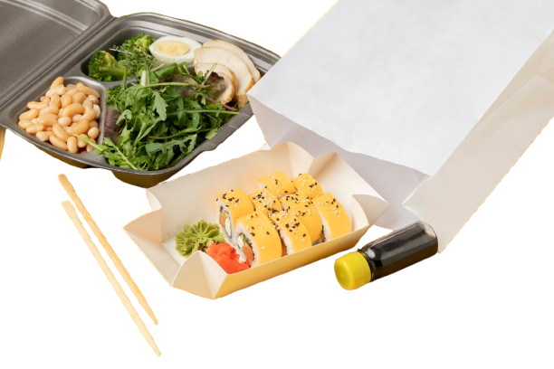 high angle asian food arrangement removebg preview