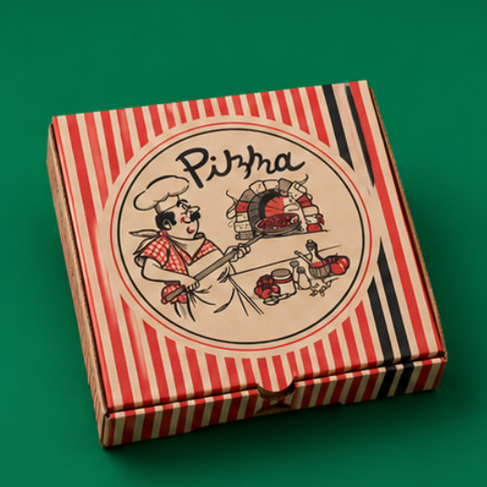 10″ Printed Pizza Boxes