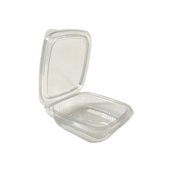 150 hinged square clear