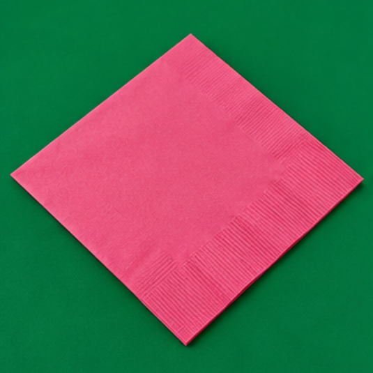 2ply Pink Napkins 40cm 4Fold