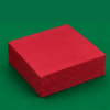 2ply Red Napkins 40cm 4Fold