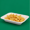 7×5″ Bagasse Chip Tray (2)