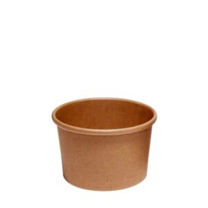 8oz Brown Hot Soup Cups