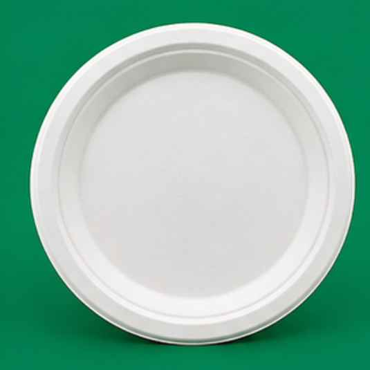 9″ Bagasse Round Plates