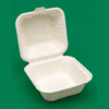 Bagasse Burger Boxes 5×5″