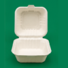 Bagasse Burger Boxes 5×5″ (2)