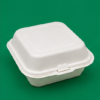 Bagasse Burger Boxes 6×6″ (1)