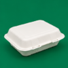 Bagasse Burger Meal Boxes 9×6″ 2 Comp (1)