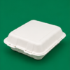 Bagasse Burger Meal Boxes 9×9″ (1)