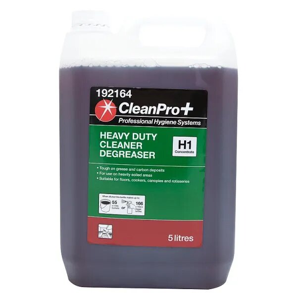 CleanPro Heavy Duty Cleaner Degreaser H1 Concentrate 5 Litres 