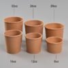 Eco friendly Kraft Paper Soup Tub Buy disposable soup cups insulated soup container Hot Soup Tub Product on Food Packaging Shanghai SUNKEA Packaging Co Ltd