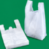 Jumbo Carrier Bags (White) 13x19x23