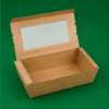 Kraft PE Lunch Box (Window) 1600ml
