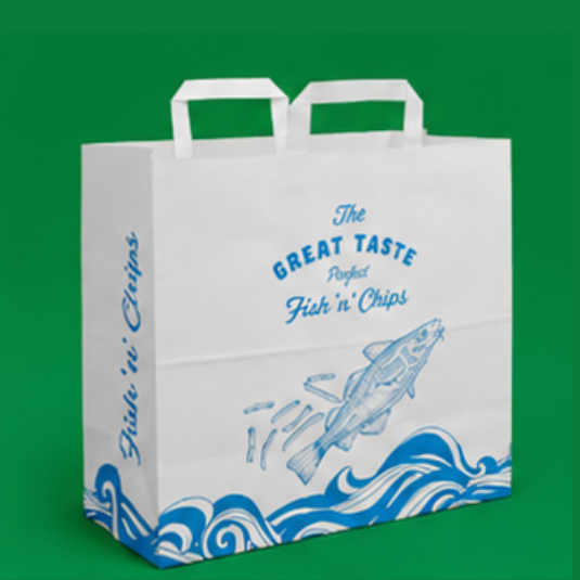Large Fish & Chips Bags