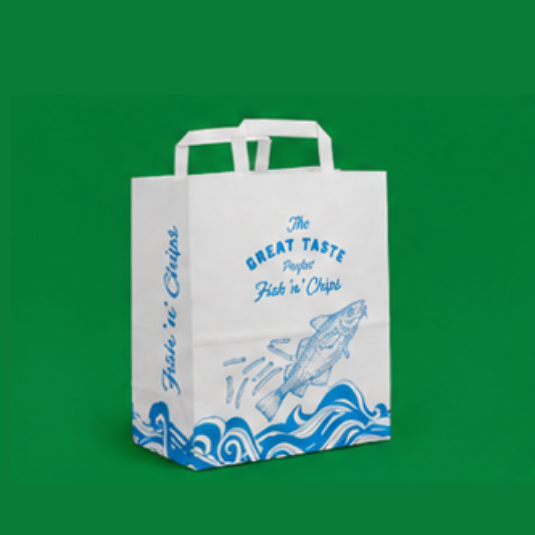 Medium Fish & Chips Bags (2)