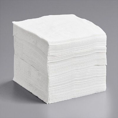 Nicole Fantini 1 Ply 1 4 Fold Beverage Cocktail Napkin Soft Absorbent Paper in White   1500   Wayfair