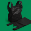 Poly Carrier Bags Black “11x17x21”