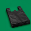 Poly Carrier Bags Black “11x17x21” (2)