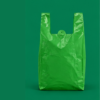 Poly Carrier Bags Green “11x17x21” (1)