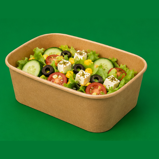 Rectangular Kraft Container 1000ml (1)