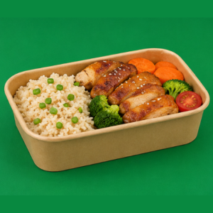 Rectangular Kraft Container 500ml