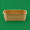 Rectangular Kraft Container 650ml (1)