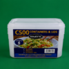 Retail Packed C500 Containers & Lids