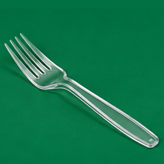 Reusable Clear Plastic Forks