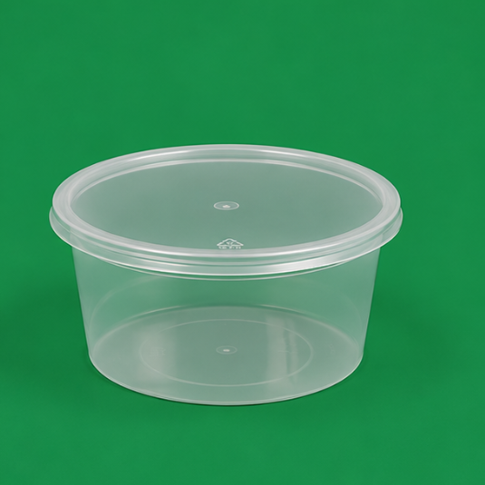 Satco Clear Plastic Round Containers T1100 (1)