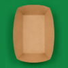 Small Kraft Boat Trays (2)