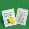 Small Lemon Wet Wipes