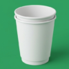 White Double Wall Cups 12oz (1)