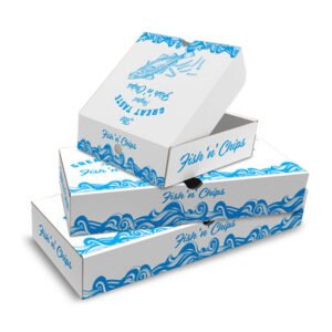 fish and chips boxes