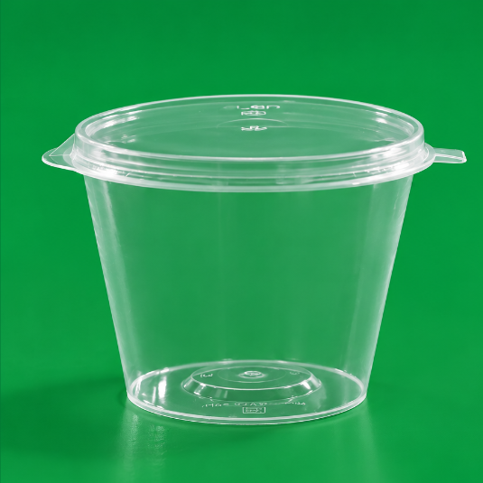 4oz Sauce Pots With Hinged Lids (2)