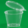 4oz Sauce Pots With Hinged Lids (3)