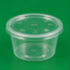 8oz Plastic Round Containers & Lids