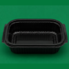 Black Base Containers 1 Compartment