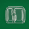 Clear Lids for 2 Compartment Containers
