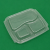 Clear Lids for 3 Compartment Containers