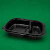 HD 2 Comp. Black Containers & LIDS (1)