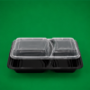 HD 2 Comp. Black Containers & LIDS