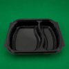 HD 2 Comp. Black Containers & LIDS