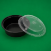 Black Base Round Containers 750ml