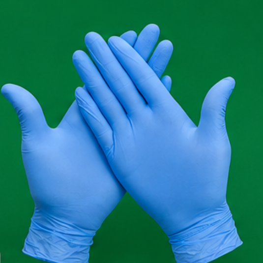 Nitrile Gloves (Medium) (2)