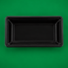Rect. 28oz Black Base Containers (3)