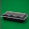 Rect. 38oz Black Base Containers (1)