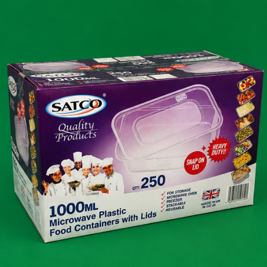 Satco Heavy Duty Containers 1000 ml