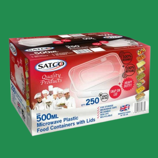 Satco Heavy Duty Containers 500 ml