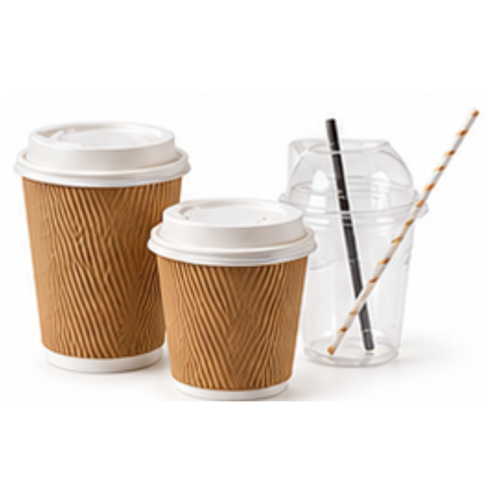 Hot & Cold cups and straws