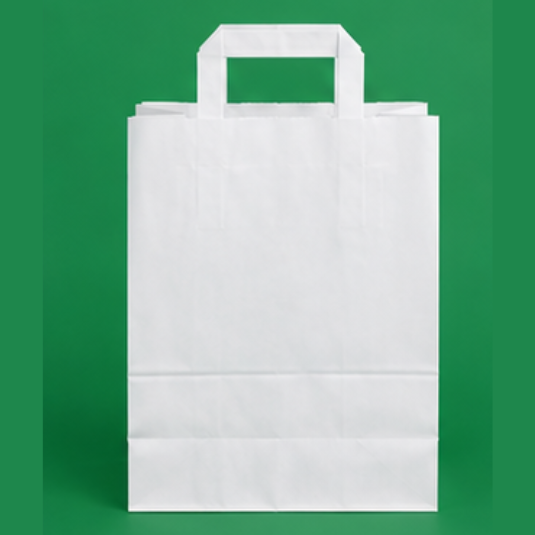 White SOS Kraft Bags (Large)